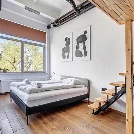 Spacious Loft 6 Guests - Ac, 54 Appartement Vilnius