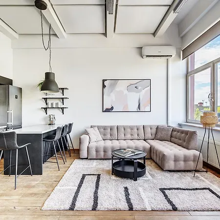 Spacious Loft 6 Guests - Ac, 54 Vilnius