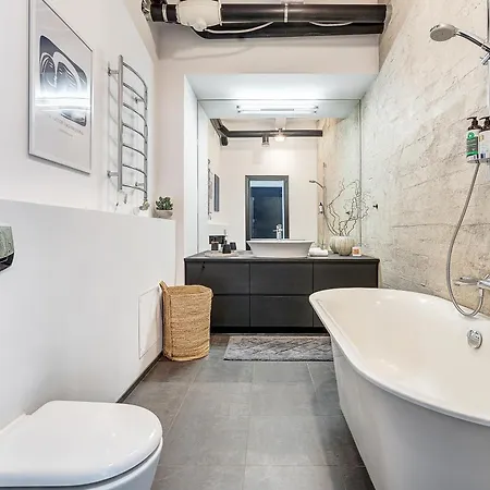 Spacious Loft 6 Guests - Ac, 54 * Vilnius