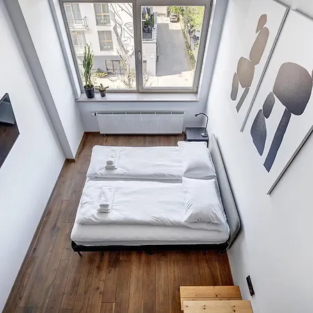 Spacious Loft 6 Guests - Ac, 54 Appartement Vilnius
