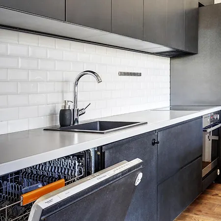Spacious Loft 6 Guests - Ac, 54 Vilnius