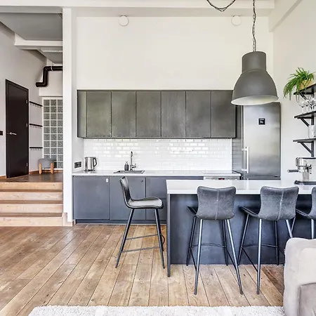 Spacious Loft 6 Guests - Ac, 54 *